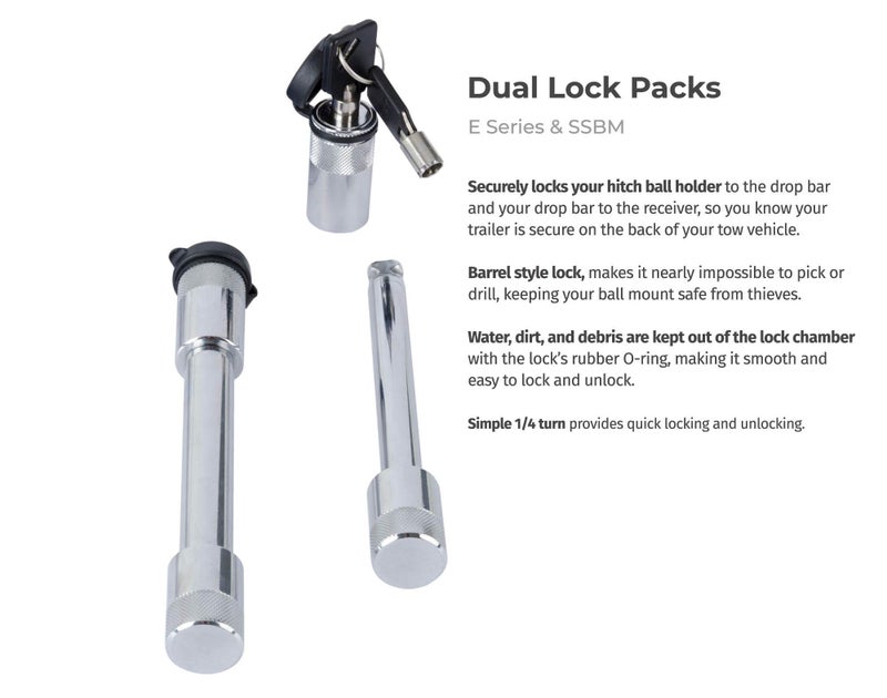 Fastway Flash 86-00-3660 Flash E-Series Dual Lock Pack with 2 Keys - Image 2